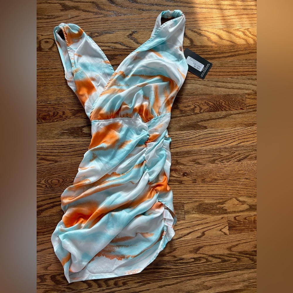 Pretty Little Thing Wrap Bodycon dress